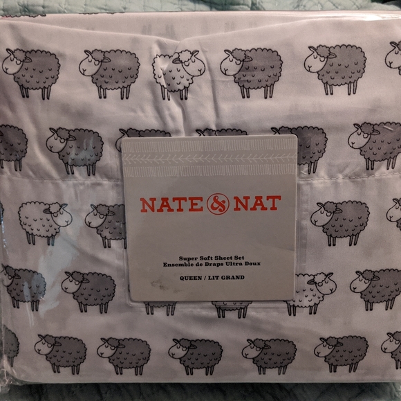 Nate & Nat Other - Queen size sheets